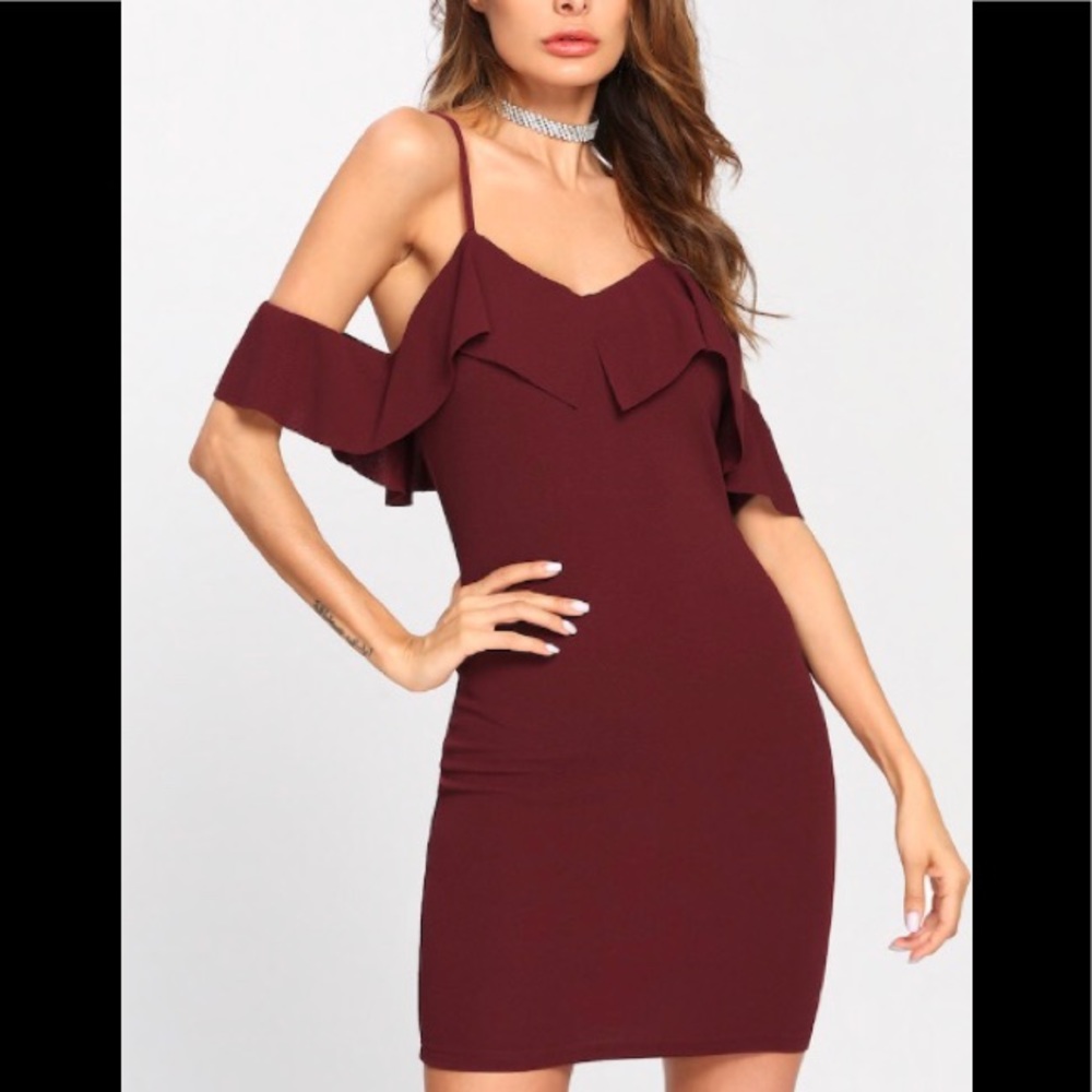 62.Maroon dress